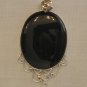 PN404 Onyx Pendant in Sterling Silver