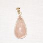 PN522 Rose Quartz Pendant in Sterling Silver