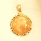PN531 Rose Quartz Pendant in Sterling Silver