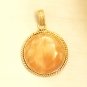 PN531 Rose Quartz Pendant in Sterling Silver