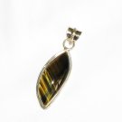 ST630 Tiger's Eye Pendant in Sterling Silver