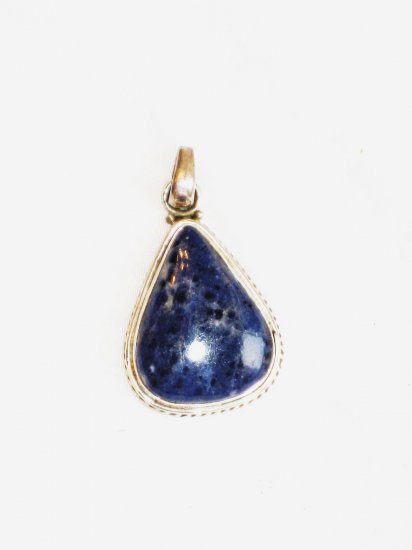 PN056 Lapis Lazuli Pendant in Sterling Silver
