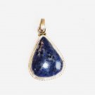 PN056 Lapis Lazuli Pendant in Sterling Silver
