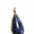 PN067 Lapis Lazuli Pendant in Sterling Silver