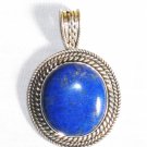 PN309 Lapis Lazuli Pendant in Sterling Silver