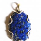 PN310 Lapis Lazuli Pendant in Sterling Silver