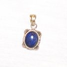 PN381 Lapis Lazuli Pendant in Sterling Silver