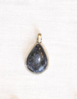 PN451 Lapis Lazuli Pendant in Sterling Silver