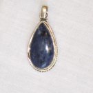 PN465 Lapis Lazuli Pendant in Sterling Silver