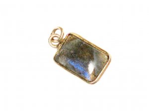 ST637 Labradorite Pendant in Sterling Silver