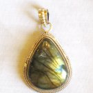 PN167 Labradorite Pendant in Sterling Silver