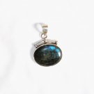 PN218 Labradorite Pendant in Sterling Silver