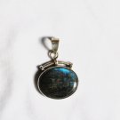 PN225 Labradorite Pendant in Sterling Silver