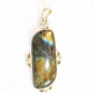 PN448 Labradorite Pendant in Sterling Silver