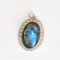PN449 Labradorite Pendant in Sterling Silver