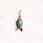 PN455 Labradorite Pendant in Sterling Silver