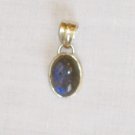 PN475 Labradorite Pendant in Sterling Silver