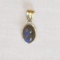 PN475 Labradorite Pendant in Sterling Silver