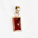 PN058 Carnelian Pendant in Sterling Silver