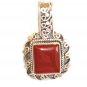 PN069 Carnelian Pendant in Sterling Silver