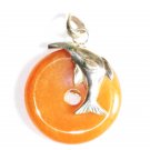 PN246 Carnelian Pendant in Sterling Silver