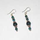 ER024 Turquoise Earrings Set in Sterling Silver