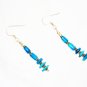 ST610 Turquoise Earrings Set in Sterling Silver
