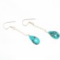 ST622 Turquoise Earrings Set in Sterling Silver
