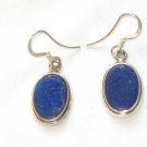 ER003 Lapis Lazuli Earrings set in Sterling Silver