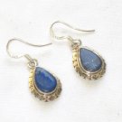 ER014 Lapis Lazuli Earrings Set in Sterling Silver