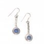 ST391 Lapis Lazuli Earrings Set in Sterling Silver
