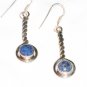 ST391 Lapis Lazuli Earrings Set in Sterling Silver