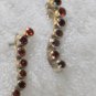 ER088 Garnet Earrings set in sterling silver
