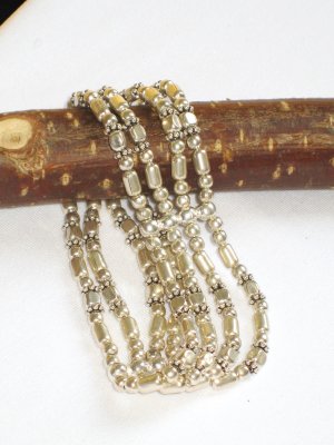 ST276 Oxidized Sterling Silver Bracelet