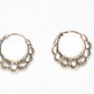 ST403 Oxidized Sterling Silver Earrings