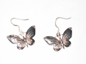 ST405 Oxidized Sterling Silver Earrings