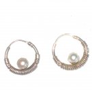 ST410 Oxidized Sterling Silver Earrings