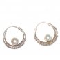ST410 Oxidized Sterling Silver Earrings