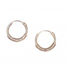 ST412 Oxidized Sterling Silver Earrings