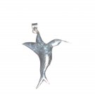 ST416 Oxidized Sterling Silver Pendant