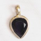 PN057       Amethyst Pendant in Sterling Silver