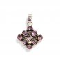 ST212 Amethyst Pendant in Sterling Silver