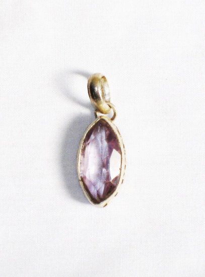 PN263 Amethyst Pendant in Sterling Silver