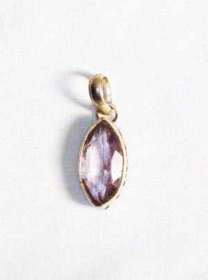 PN263   Amethyst Pendant in Sterling Silver
