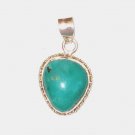 PN111  Turquoise Pendant in Sterling Silver
