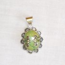 PN420  Turquoise Pendant in Sterling Silver