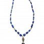 ST058       Lapis Lazuli Necklace in Sterling Silver