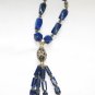 ST086 Lapis Lazuli Necklace in Sterling Silver