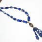 ST512 Lapis Lazuli Necklace in Sterling Silver