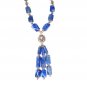 ST513       Lapis Lazuli Necklace in Sterling Silver